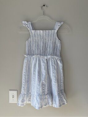 Draper James Metallic Striped Dress